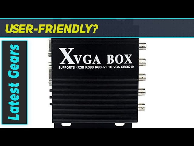 Vídeo relacionado con Pesfehhy Convertidor de Vídeo Industrial XVGA Box RGB A VGA RGBS A VGA Convertidor de Vídeo para Monitor Industrial GBS-8219 Enchufe UE