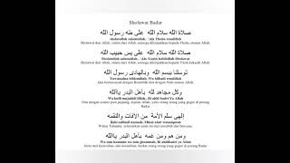 Download lagu Sholawat Badar Lirik -Nisa Sabyan 1 Jam Full mp3