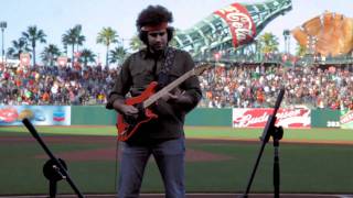 Seth Chapla National Anthem performance SF Giants AT&T Park