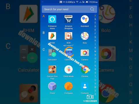 How to use amazon alexa app as ur android assistant