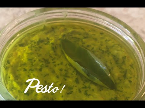 Marcona Almond Basil Pesto