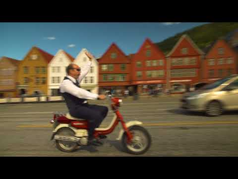 Kjell "kjellen" Bigset . "Bergenstur" musikkvideo. 2017