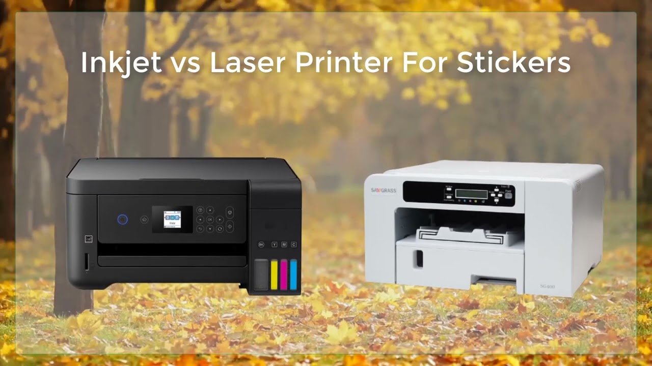 Inkjet vs Laser Printer For Stickers