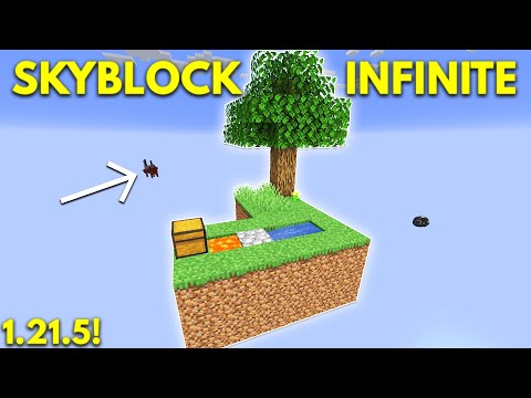 How to play SKYBLOCK INFINITE Islands 1.21.5 | 2025