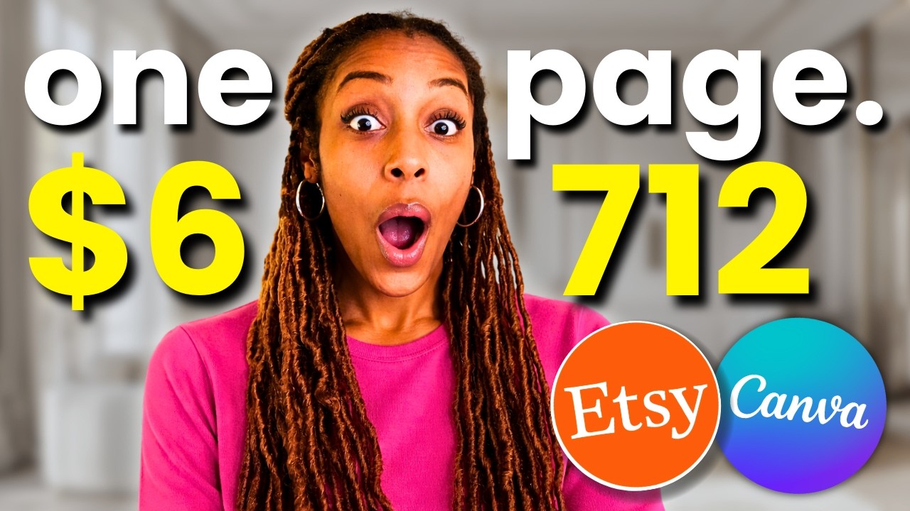 This SILLY Etsy Digital Product is Exploding! | Canva AI Invitation Beginner Tutorial (step by step)