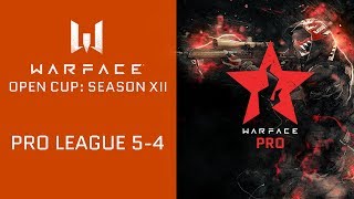 Warface Open Cup: Season XII. Pro League 5-4