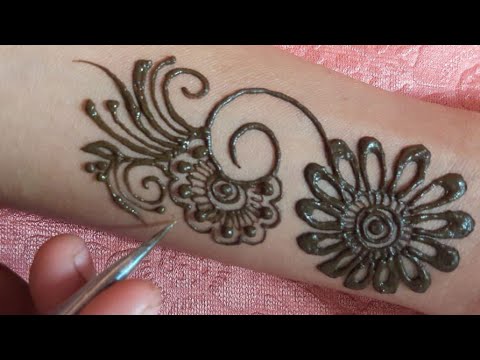 New stylish full hand Mehndi design/// Beautiful .Indian stylish mehndi design..Amreen Mehndi design