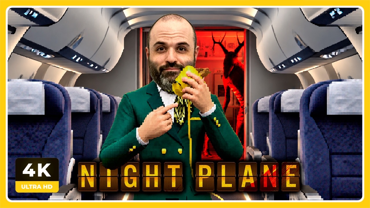 SOY TU AZAFATO EN UN VUELO MUY TURBIO (Juego Completo) | NIGHT PLANE Gameplay Español