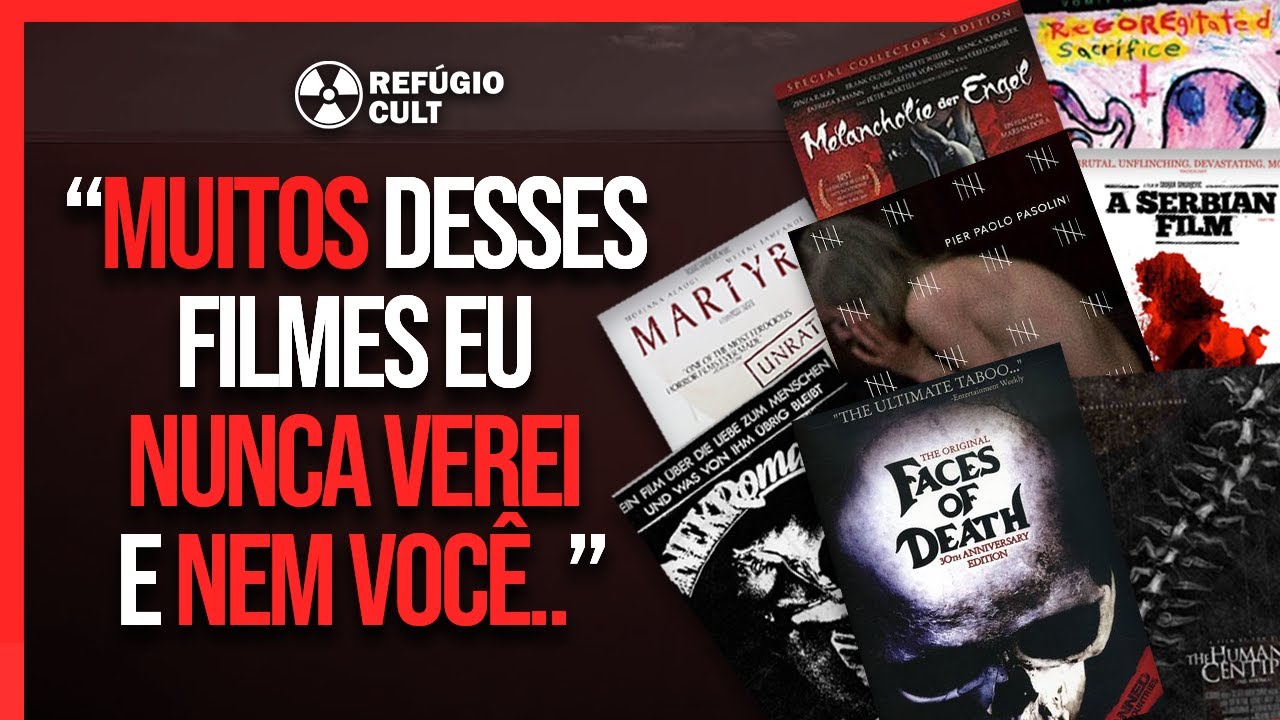 96 FILMES MAIS PERTURBADORES DE TODOS OS TEMPOS (ICEBERG DO HORROR)