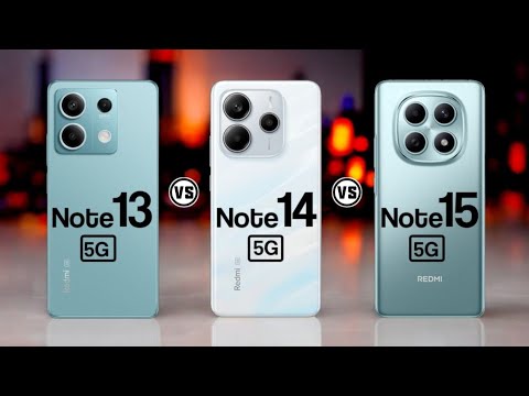 Redmi Note 13 5G Vs Redmi Note 14 5G Vs Redmi Note 15 5G   #Trakontech 