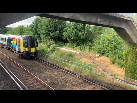 Class 444 Desiro | 444019 + 444029 | New Trainbow Livery | South Western Railway