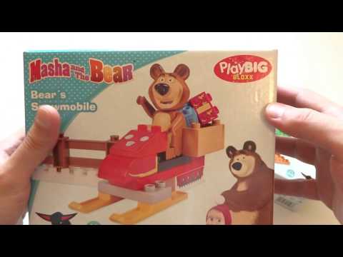 Compilation Masha and the Bear Lego Duplo Compatible Sets