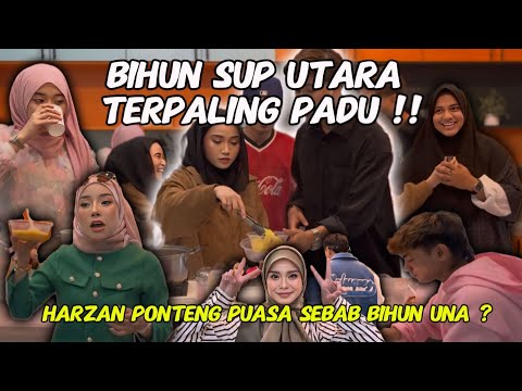 BIHUN SUP UTARA TERPALING PADU | UNA NAK CARAS SOTO MADURA RINA !! IKMAL BUAT HAL ?!!