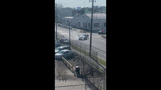 EXCLUSIVE VIDEO: Gunfight leaves three Houston police officers shot