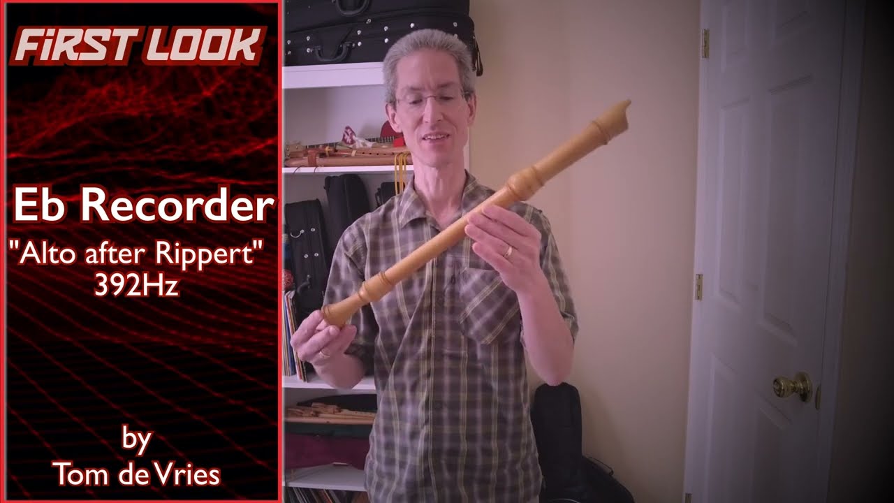 First Look: Eb Alto Recorder by Tom de Vries