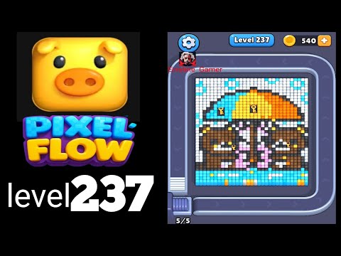 Pixel Flow Level 237 Walkthrough