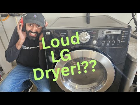 How To Easily Fix A Loud LG Dryer!