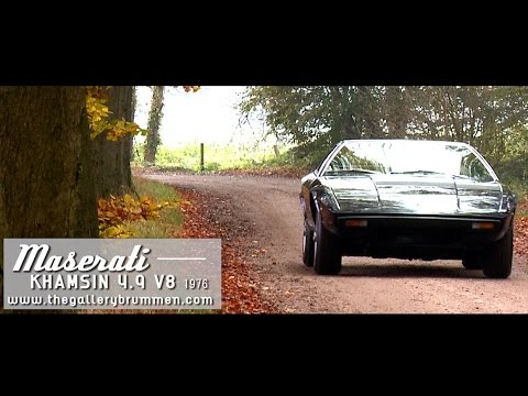 MASERATI KHAMSIN 4900 V8 - 1976 | GALLERY AALDERING TV