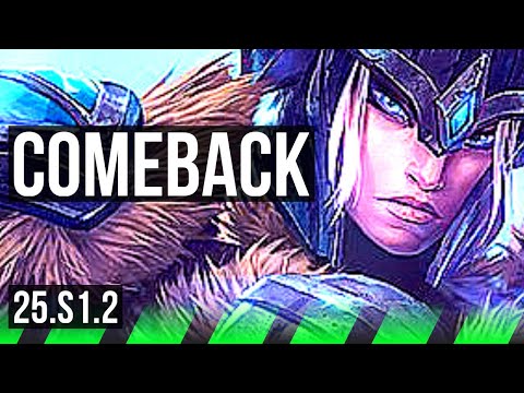 SEJUANI vs TALON (JGL) | Comeback | KR Master | 25.S1.2