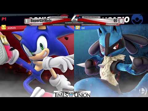 Times Union Smash Pool D3 Winners   SuperGirlKels Sonic Vs  QE Lucario Smash Ultimate   SSBU