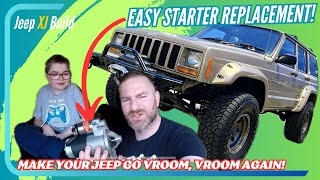 Jeep Cherokee XJ Starter Troubleshooting & Replacement