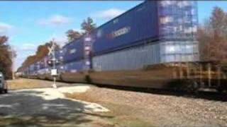 preview picture of video 'Unknown Union Pacific Z Train'