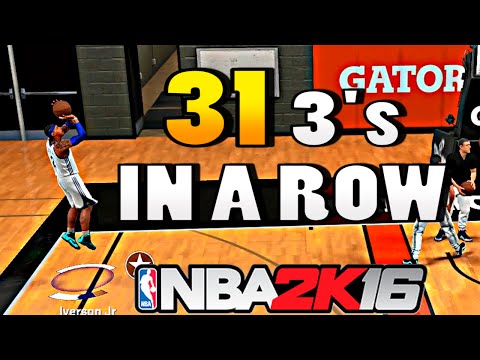 NBA 2k16 My Career Ep.49 31 3 POINTERS IN A ROW - LIVE PRACTICE #1