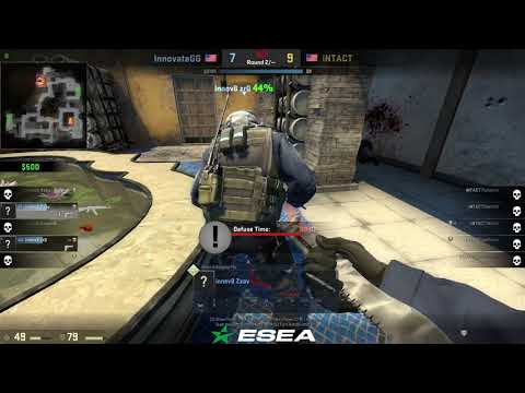 Highlight: ESEA Main Map 7 - iNTACT vs InovateGG #5