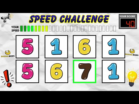 Slow to Fast Say The Word On Beat Challenge 12 | SPEED EDITION | Easy Medium Hard | Fast Rhythm Test