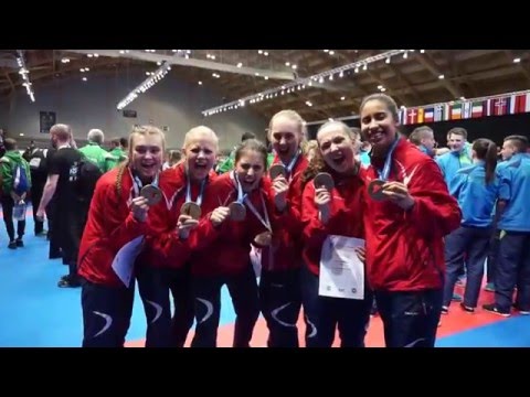 Euros 2016 - team sparring jr. female, Norway vs. Poland