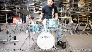 Video thumbnail for Odery CafeKit Portable Drum Set by explorerspercussion