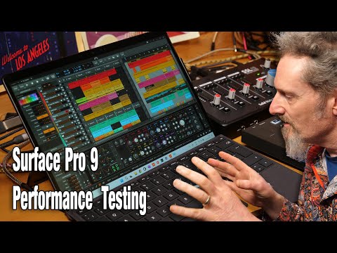 Surface Pro 9 Performance Testing for Music Production