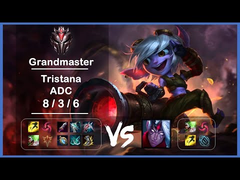 KR Grandmaster Replays ADC Tristana vs Varus Ep.3606