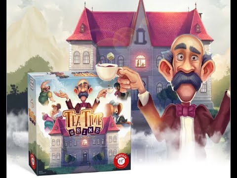 TEA TIME CRIME - családi társasjáték - Piatnik Budapest - Piatnik Magyarország