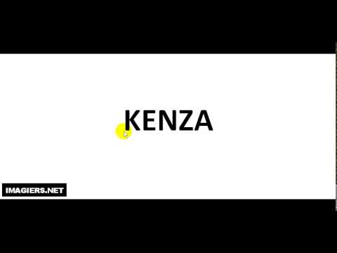 How to pronounce KENZA