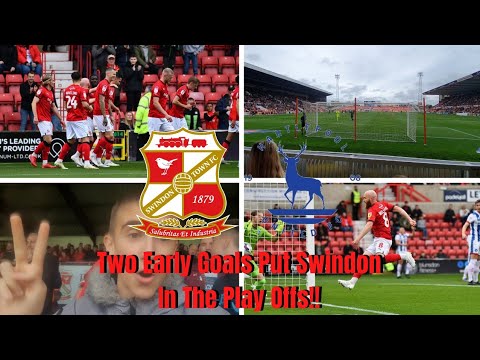 Two Early Goals Puts Us In The Play Offs | Swindon Town Vs Hartlepool United | Match Vlog