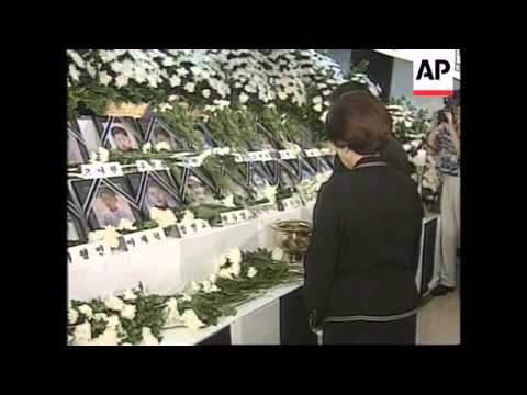 SOUTH KOREA: CEREMONY HELD FOR FIRE VICTIMS