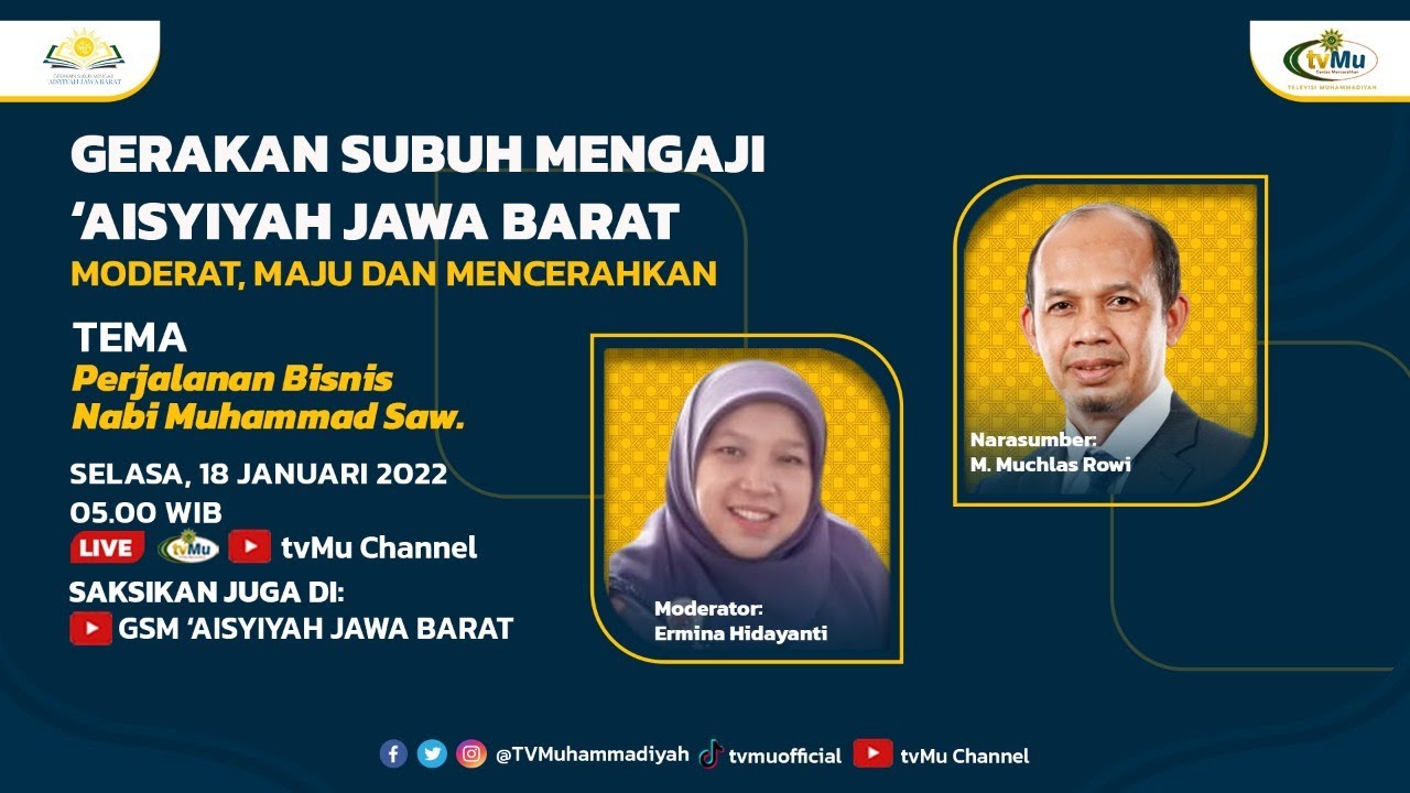 Perjalanan Bisnis Nabi Muhammad SAW (Gerakan Subuh Mengaji #19)