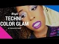 Technicolor Glam Makeup By Vivian Stephens
