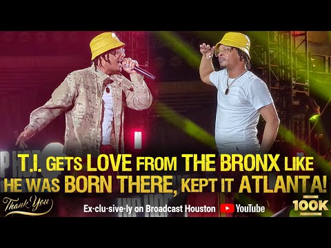 Hip Hop 50: T.I. RUNS THRU ATLANTA CLASSICS w/ No GUEST APPEARANCES, Still Gets STANDING OVATION!