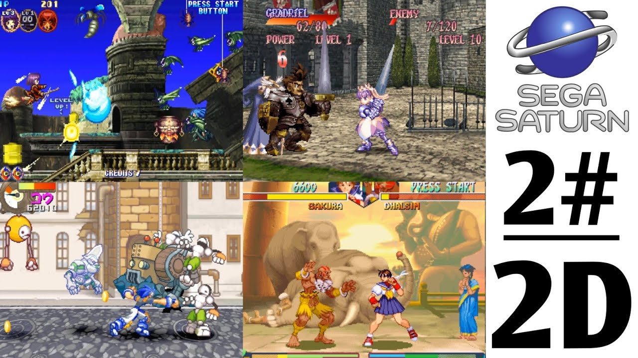 Top 50 Best Sega Saturn 2D Games [Part 2]