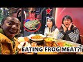 EATING FROG MEAT WITH CHINESE GIRLS IN A CHINESE RESTAURANT, THIS HAPPENED NEXT....