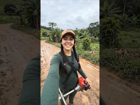 Você não vai acreditar no que eu consegui montar sozinha! ? #roça #agro #fazenda #pov #fypシ