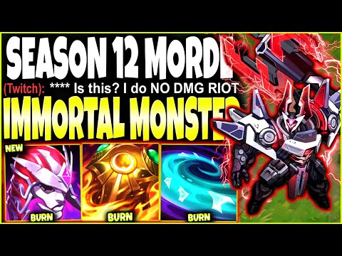 A Season 12 Darius vs the NEW IMMORTAL MORDEKAISER OP Build 🔥 LoL Top Morde Preseason 2022 Gameplay