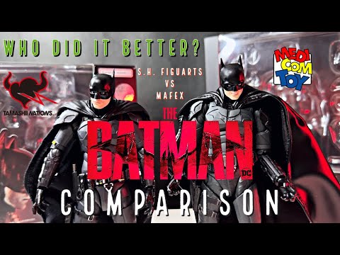 THE BATMAN S.H. FIGUARTS vs MAFEX COMPARISON
