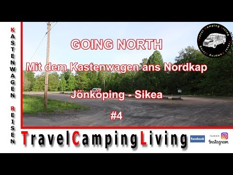 NORDKAP TOUR #4, PARKPLATZ JÖNKÖPING, FAHRT AN DEN STRAND BEI SIKEA