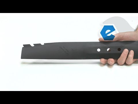 Part of a video titled Toro Lawn Mower Repair - Replacing the Blade (Toro Part # 131-4547-03)