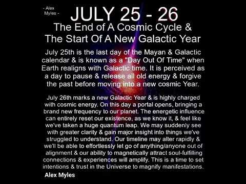 The Day Out Of Time ~ Galactic New Year Mayan Calendar