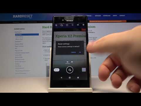 How to Reset Camera on SONY Xperia XZ Premium – Restore Default Settings