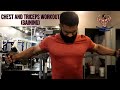 Chest and Triceps Full Workout | Gaining Workout |
